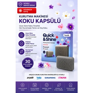 Quick&shine Kurutucu Koku Kapsülü 2973320100 – Orijinal Servis