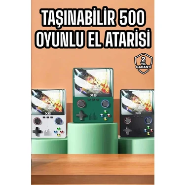 Svoria Store Şarjlı El Atarisi 3.5 Inç Ekran Kitap Okuma, Müzik Dinleme ve Video