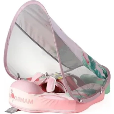 Pembe Flamingo Yüzme Simidi - Emniyetli ve Şık