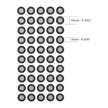 Teknik Filament 3D 3D Tarayıcı Reflektif Marker - 6mm 50