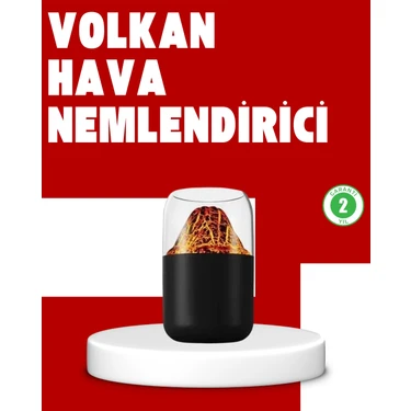 Zenvia Mey Ithalat® Volkanik Tasarımlı LED Işıklı Ultrasonik