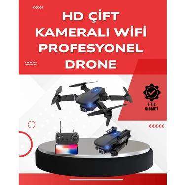 Zenvia Mey Ithalat® 2.4g 4ch Katlanabilir Drone 100 Metre Uçuş