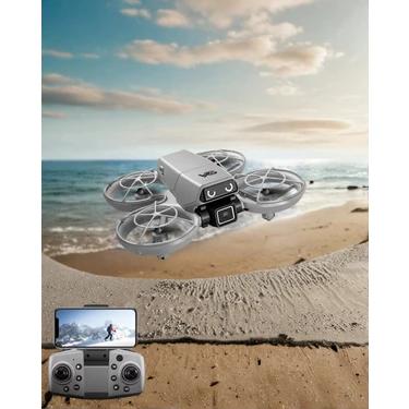 Zenvia Mey Ithalat® Mini Drone Fotoğraf ve Video Çekimli Optical Hover