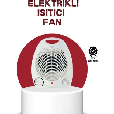 Zenvia Mey Ithalat® 2000W Taşınabilir Elektrikli Fanlı Isıtıcı – Hızlı Isınma, Kompakt