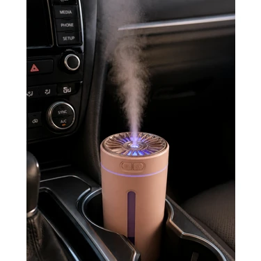 Zenvia Mey Ithalat® 5 Esans Hediyeli Rgb Işıklı Şarjlı Hava Nemlendirici Aroma