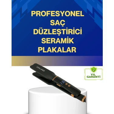 Zenvia Mey Ithalat® Seramik Plakalı Daling Saç Düzleştirici Kırılma ve Dolanma