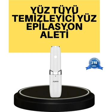 Zenvia Mey Ithalat® Taşınabilir Yüz Epilatörü Pürüzsüz ve Konforlu