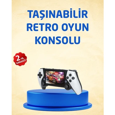 Zenvia Mey Ithalat® 3D Ekranlı Mini Oyun Konsolu +