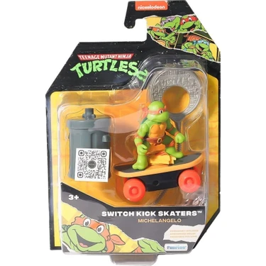 Zenvia Mey Ithalat® TU812001 Tmnt Ninja Kaplumbağalar Kaykay Figürü -