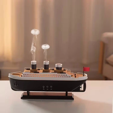 Zenvia Titanic Aromaterapi Hava Nemlendirici Kuruluğu Önlemek Için Verimli Gemi Dizaynlı