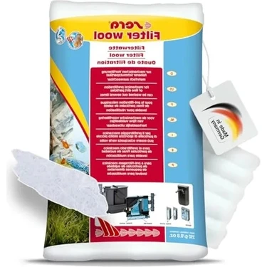 Esranın Dünyası Filtre Yünü 250 G, 8.5 Oz. Akvaryum Filtre