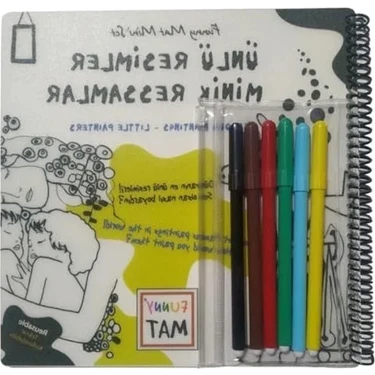 Esranın Dünyası Çocuklar Için Ünlü Resimler Mini Seti - Kalemli
