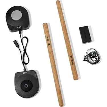 MarkEntegra Elektronik Davul Seti Pocketdrum2 Max (2025 Versiyonu), Hava Davul Çubukları ve