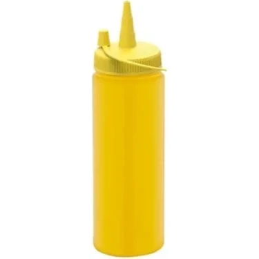 Calperia Plastik Ketçap, Mayonez, Sos Şişesi 3 Adet 1 Litre Sarı