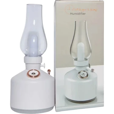 Zenvia LED Işıklı Vintage Hava Nemlendirici Aromaterapi Difüzörü USB