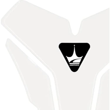 Tank Pad | Triumph ile Uyumlu | Kaydırmaz ve Dayanıklı Karbon | Motosiklet Tank Pad | GT09 (Şeffaf
