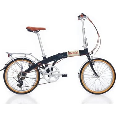Bianchi Bıanchı Foldıng New Vıntage Katlanır Bisiklet 290H V 20 Jant 7 Vites Cu Lacivert