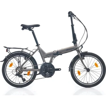 Bianchi Bıanchı Adhoc Katlanır Bisiklet 380H V 20 Jant 21 Vites gr Gri