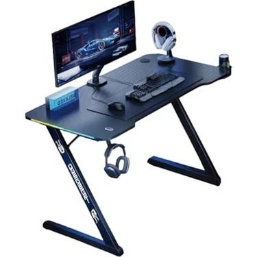 Hakay Rgb Karbon Fiber E-Spor Oyuncu Masası - Modern