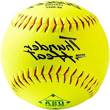 Hakay Yavaş Pitch Softbol, 12 Adet 12 Inç Deri