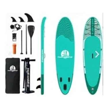 Hakay Şişme Stand Up Paddle Board, Koyu Yeşil Renk ve