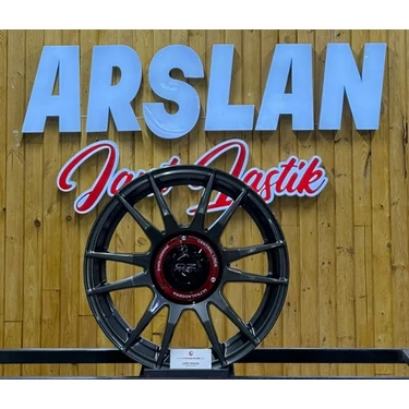 Rc 4*100*15*6.5 ET35 CH67.1 Gun Metal Oz Racing Jant