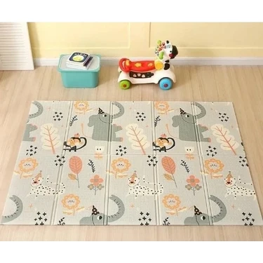 Hakay Katlanabilir Oyun Matı - 150 x 180 x 1 cm Eğlenceli