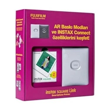 Square Link Beyaz Akıllı Telefon Yazıcısı Bundle