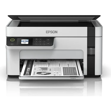 Epson Ecotank M2120 Wi-Fi + Tarayıcı + Fotokopi Mono Çok Fonksiyonlu Tanklı Mürekkep Püskürtmeli