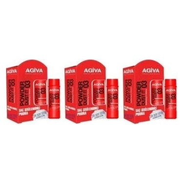 Agiva Saç Pudrası 03 Kırmızı (Çok Sert