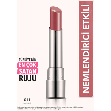 Flormar Sheer Up Yarı Saydam Renk Veren Nemlendirici Stick Parlak Ruj - 011 Rosy