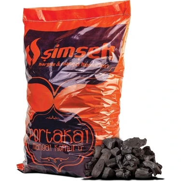 Şimşek Portakal Mangal Kömürü 10
