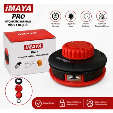 İmaya Pro Misina Başlığı Otomatik Sarmalı 3.5mm'e Kadar /Çin, Kawasaki, Hyund. , Alpina
