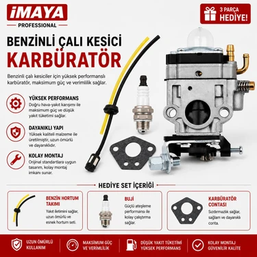 İmaya Benzinli Motorlu Tırpan Karbüratör