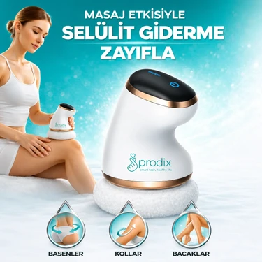 Prodix Zayıflama ve Masaj Cihazı -Selülit Giderici, Cilt Sıkılaştırıcı
