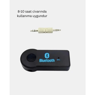 Uravas Store Bluetooth Aux Araç Kiti Eller Serbest Müzik Çalar Dahili