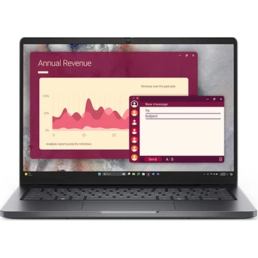 Dell Pro 14 14" Ultra5 235U 16GB 512SSD Ubuntu, Backlit