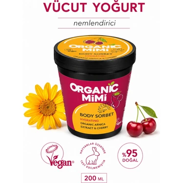 ORGANİC MİMİ Vücut Nemlendiricisi, Hafif Vücut Kremi Arnika Fiyatı