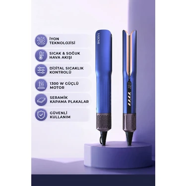 Yasomi Ls-909 Ladystyle 1300w Dijital Ekran İyonik Soğuk Sıcak Saç
