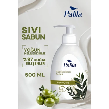 Palila Nemlendirici Sıvı Sabun Krem Etkili Zeytin Çiçeği Fiyatı