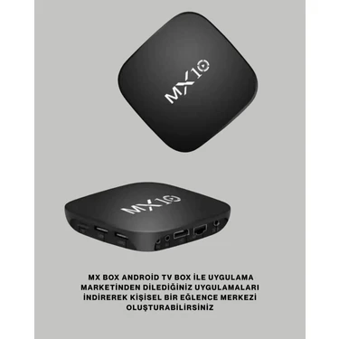Renas Store 4K UHD Android Medya Oynatıcı 8 GB Hafıza 2 GB Ram Wi-Fi