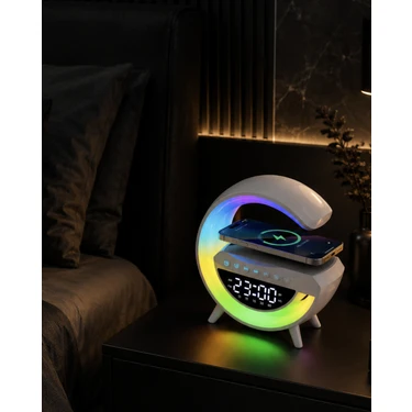 Toyigoo Kablosuz Rgb Bluetooth Hoparlör USB Fm ve Aux Destekli Taşınabilir Ses Sistemi -