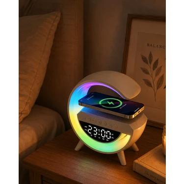 Toyigoo Rgb Işıklı Bluetooth Hoparlör Tf Kart ve Fm Destekli Kablosuz Ses Sistemi -