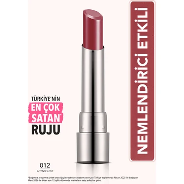 Flormar Sheer Up Yarı Saydam Renk Veren Nemlendirici Stick Parlak Ruj - 012 Intense
