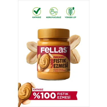 Fellas %100 Fıstık Ezmesi (300