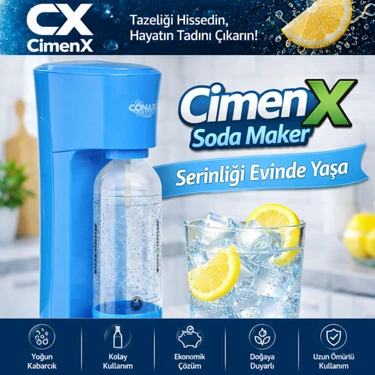 Cimenx Soda Maker – Blue Edition Soda