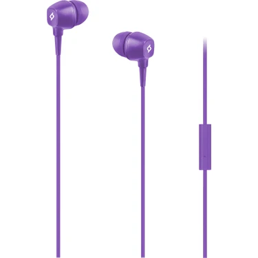 Ttec Pop Mikrofonlu Kablolu Kulaklık Mor Stereo Kulaklıklar Akıllı Kumanda ile