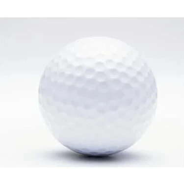 Golf Topu, Tek Ebat ve Beyaz Renk, Golf Oyunları Için Ideal
