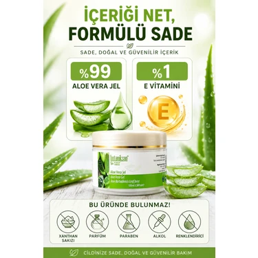Botaniksan Aloe Vera Jel 100 ml %100 Aloe Vera Jel erir Fiyat
