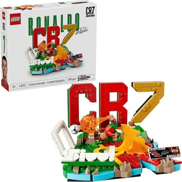 Die Grup 43012 LEGO Editions Cristiano Ronaldo - Football Highlights 490 Parça +10